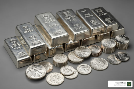Bars vs. Coins: Unpacking the Differences in Silver Investing