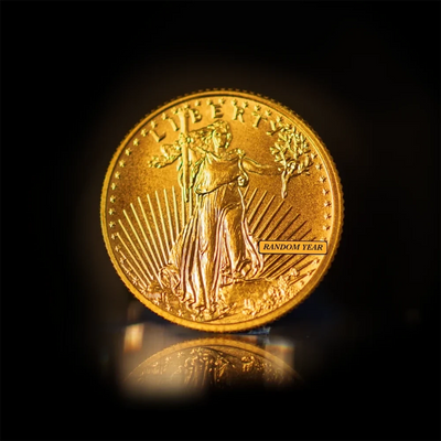 1/10 oz American Gold Eagle BU (Random Year) - Summit Metals