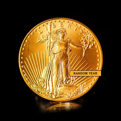 1/2 oz American Gold Eagle Random Year BU - Summit Metals