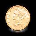 $10 U.S. Gold Liberty AU