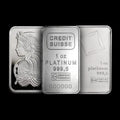 1 oz Platinum Bar Various Brands
