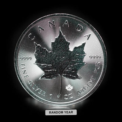 1 oz Canadian Silver Maple Leaf (Random Year) - Summit Metals