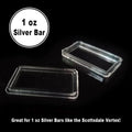 1 oz Silver Bar – Direct Fit Capsule