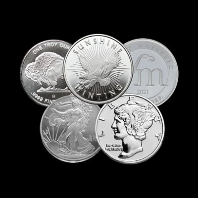 1 oz Silver Round Various Brands - Summit Metals