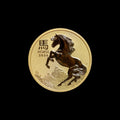 2026 1/10 oz Perth Mint Gold Horse (Lunar Series) BU