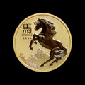 2026 1/2 oz Perth Mint Gold Horse (Lunar Series) BU