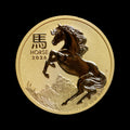 2026 1 oz Perth Mint Gold Horse (Lunar Series) BU