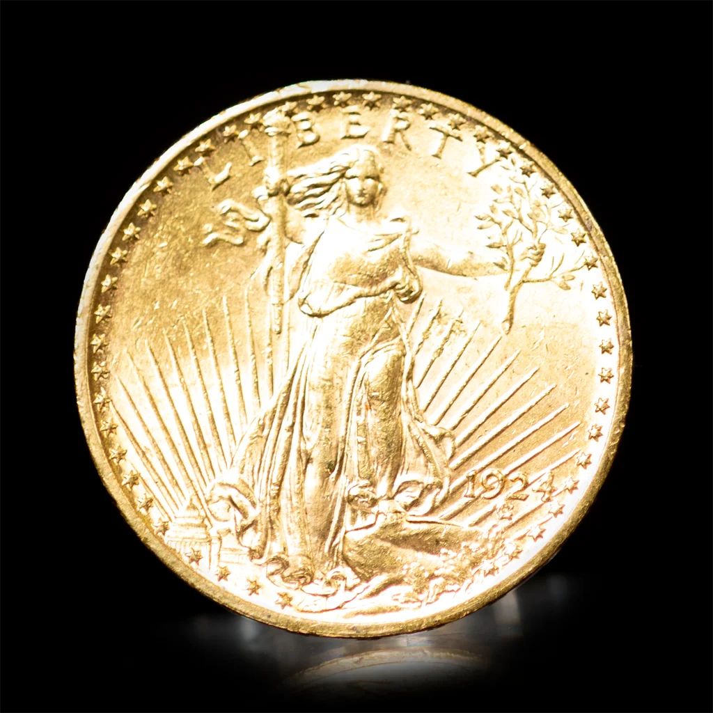 Pre 33 Gold Coin saint g.
