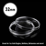 32 mm plastic capsule