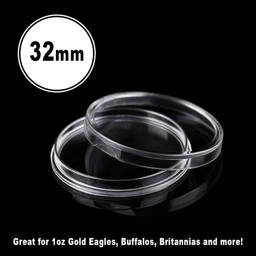 32 mm plastic capsule