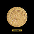 $5 Indian Gold Half Eagle XF (Random Year)