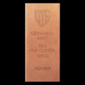 Germania Mint Kilo Copper Raw Bar