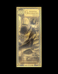 100 Florida Goldback Gold Note