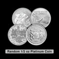 1/2 oz Platinum Coin (Random)