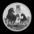 2026 5 oz Perth Mint Silver Horse (Lunar Series) BU