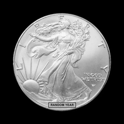 1 oz American Silver Eagle BU (Random Year) - Summit Metals