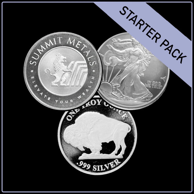 3 oz Silver Starter Pack - AT SPOT (Only 1 Per New Household) – SM