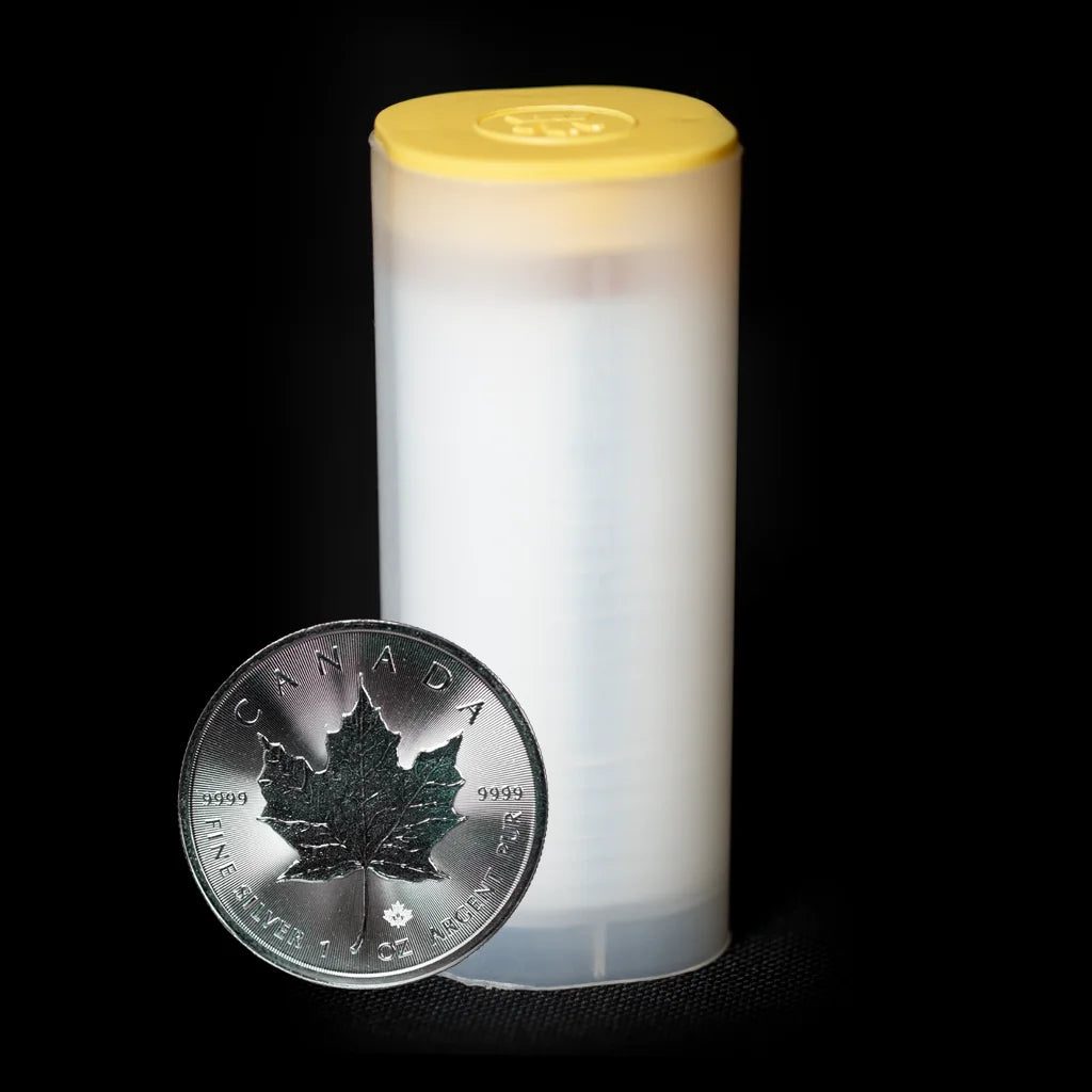 1 oz Silver Maple Leaf Tube