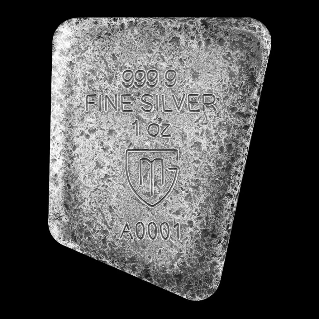 germania Mint Algiz 1oz Cast rune reverse