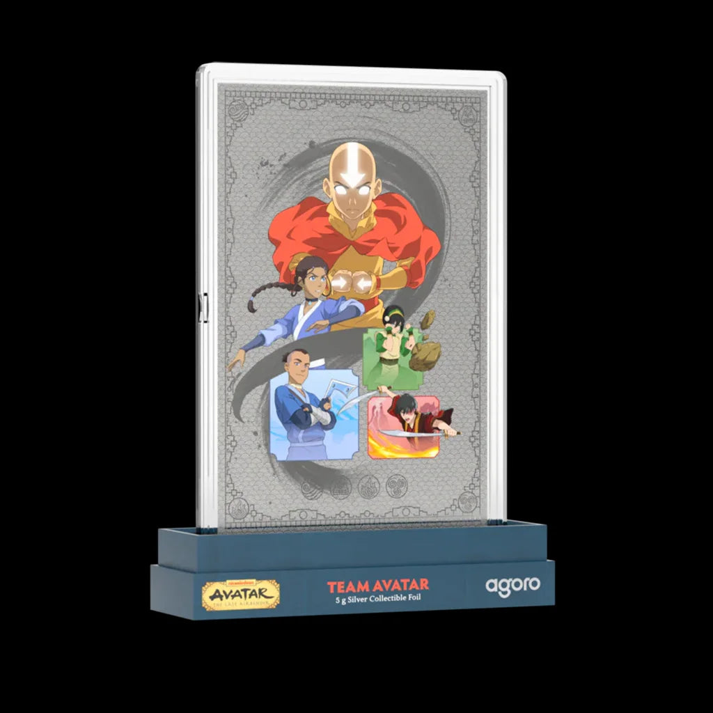 Team Avatar The Last Airbender Collectible Silver Foil 1$ Niue 2025