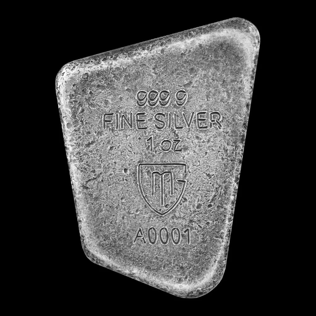 germania Mint Fehu 1oz Cast rune reverse