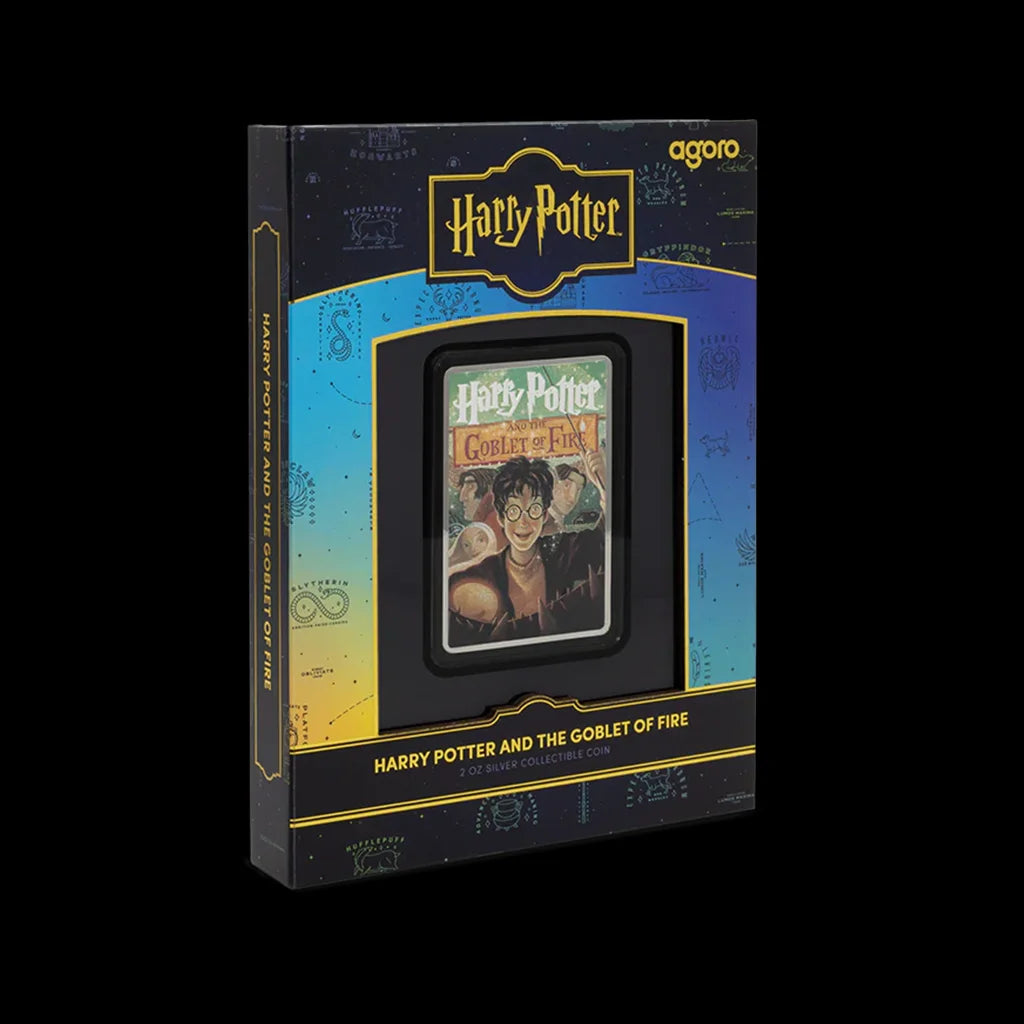 Harry Potter and the Goblet of Fire Collectible Silver Coin Packaging