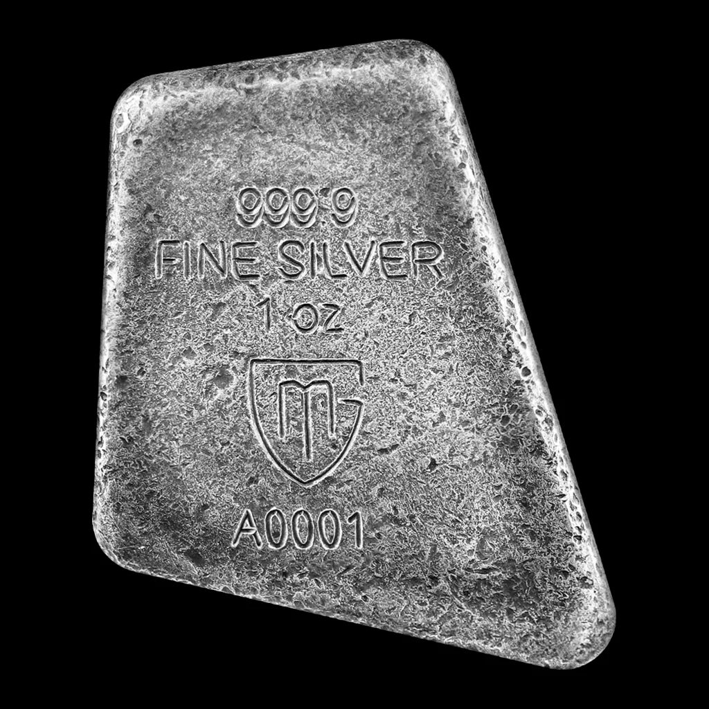 germania Mint Uruz 1oz Cast rune reverse