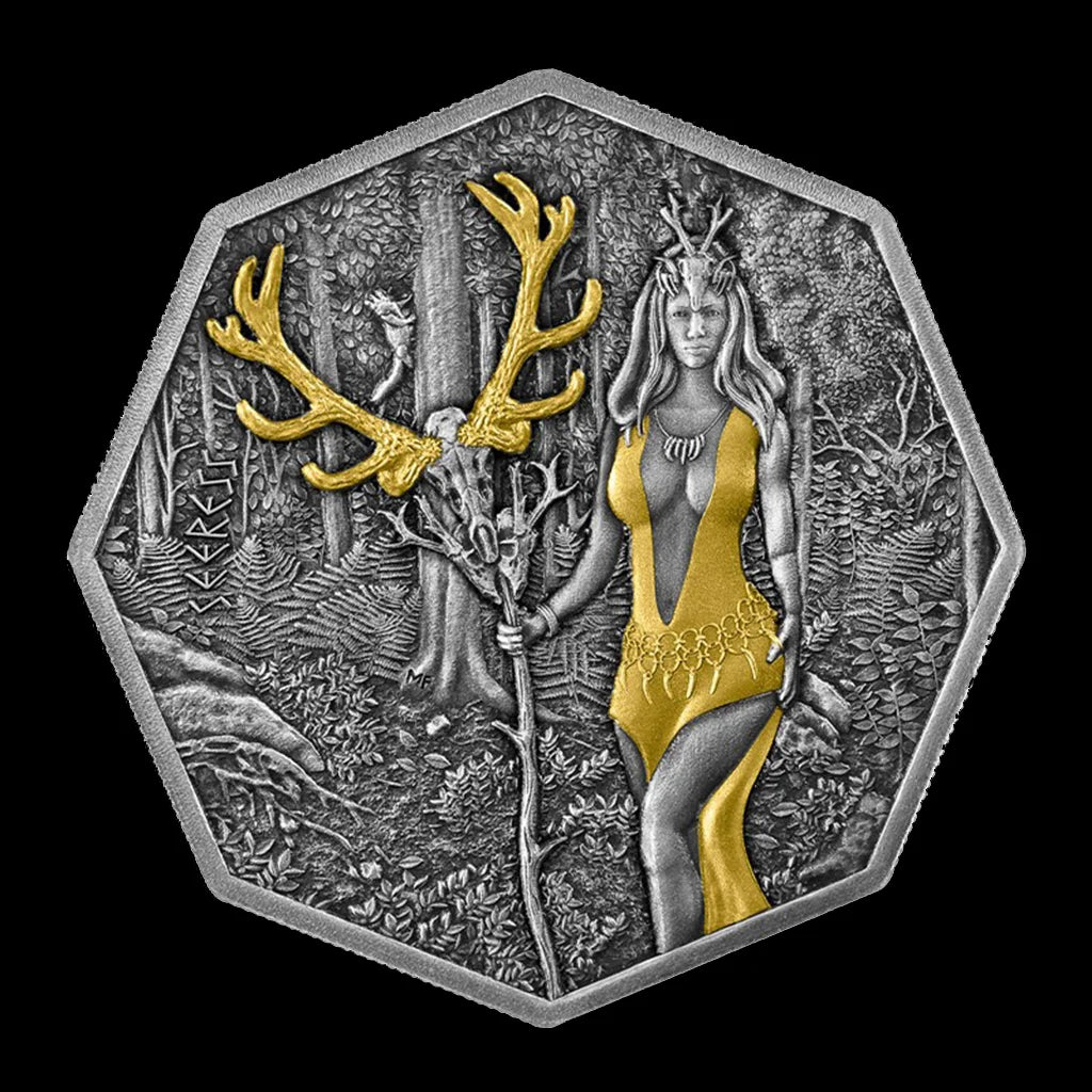 Germania Mint 2023 witchcraft Seeress Ritual coin 1oz