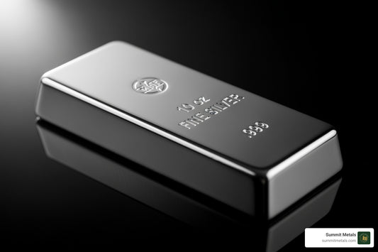 Silver Stacker's Choice: Comparing 10 oz Bars and 1 oz Coins