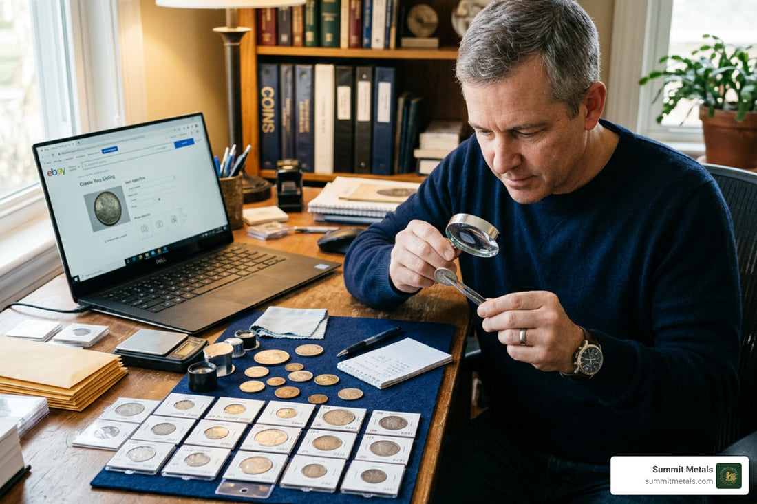 Selling Your Old Coins on eBay Without Getting Nickeled and Dimed