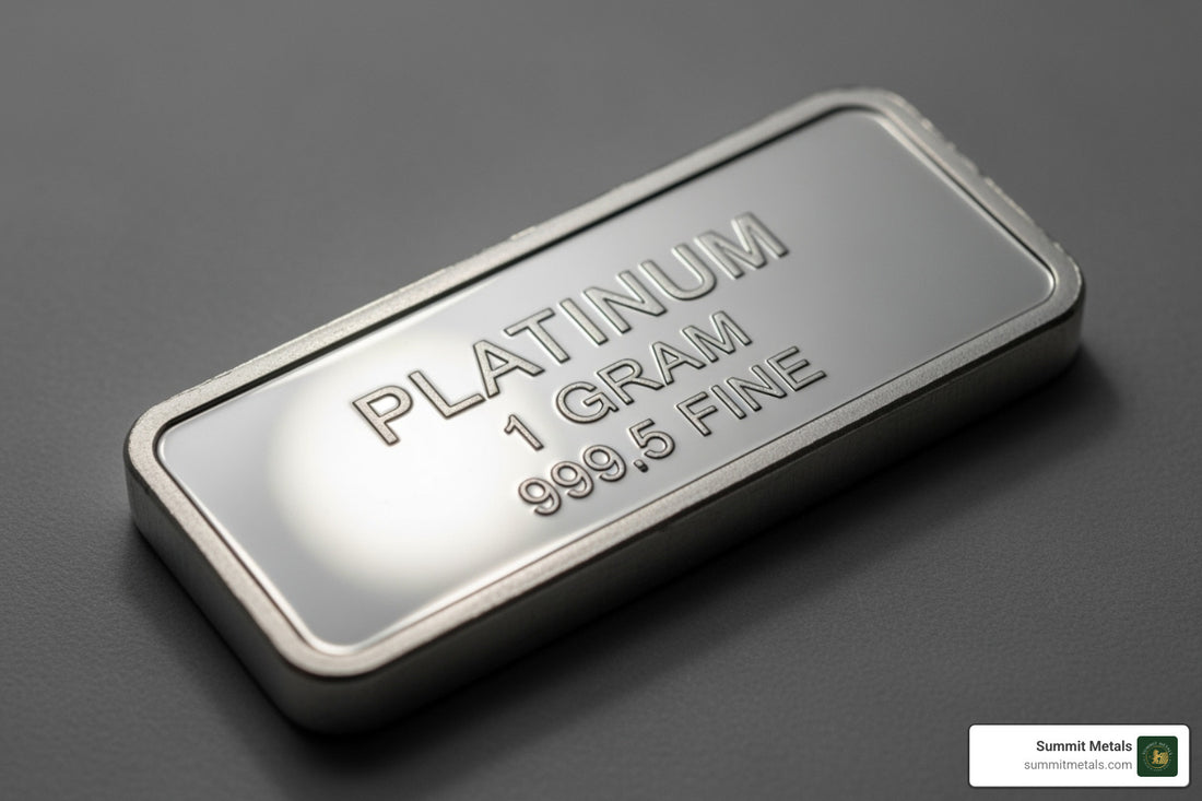 From Gram to Glam Where to Buy 1g Platinum Bars for Investment