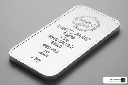 The MMTC-PAMP 1kg Silver Bar: Purity, Weight, and Worth