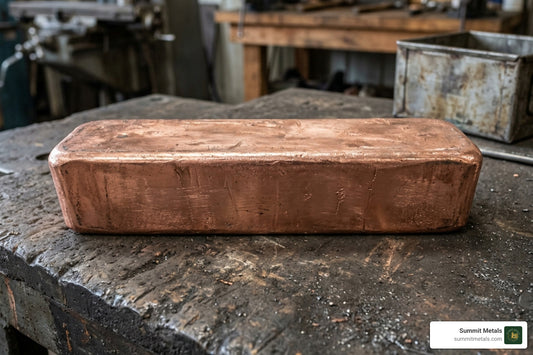Why You Might Need a 100 Pound Copper Bar in Your Life