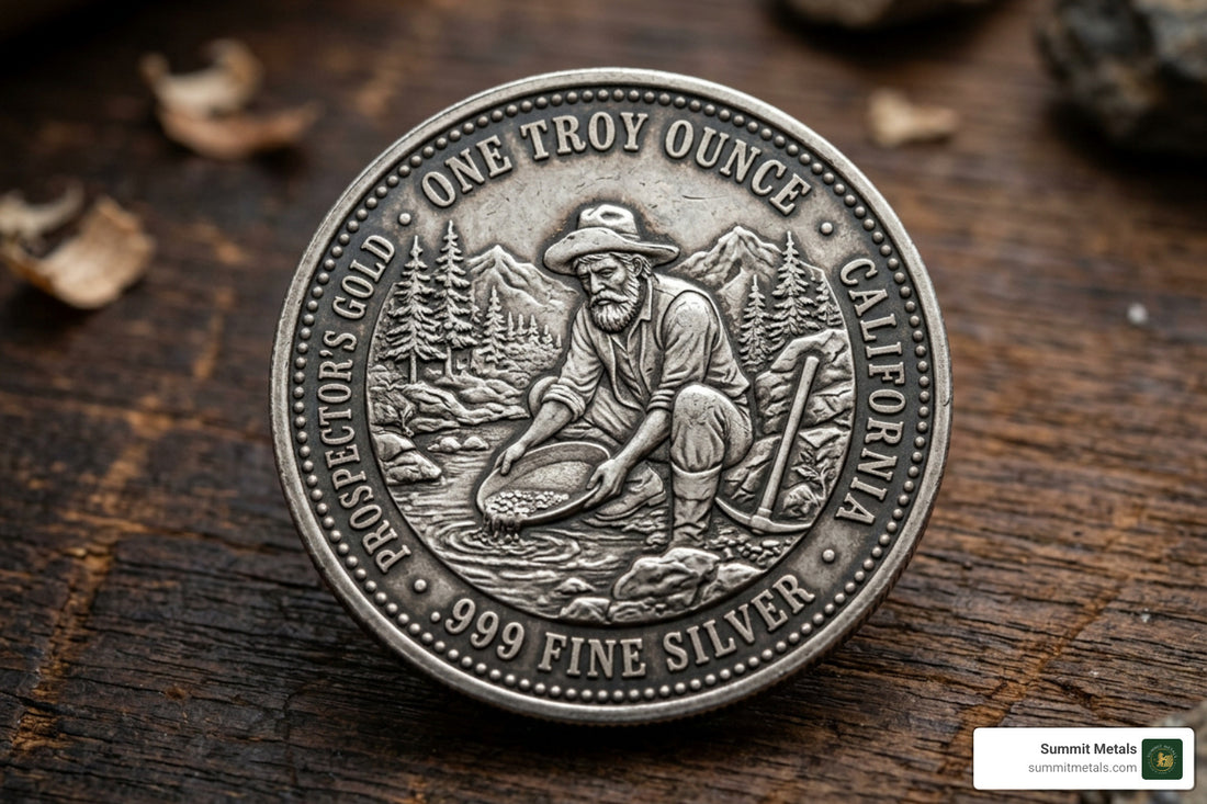 Buy 1 oz Silver Prospector Round: Beginner's Guide