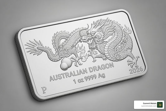Unboxing the 2026 1 oz Silver Australian Dragon Coin Bar