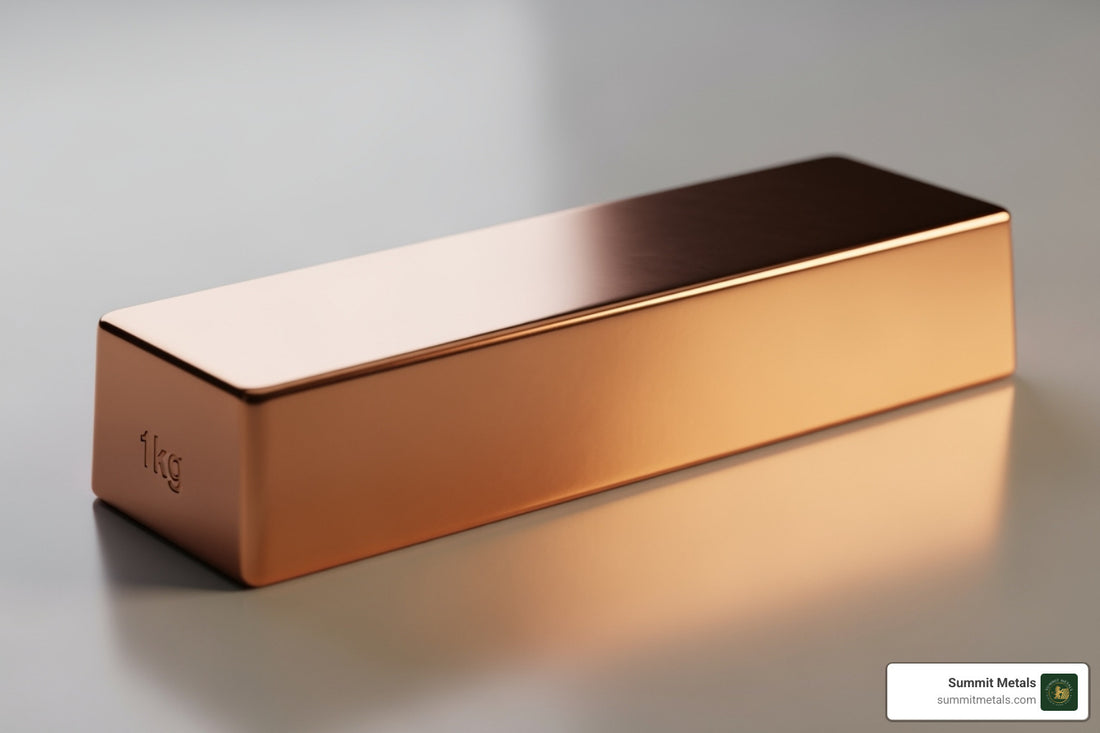 Is a 1kg Copper Bar Your Next Long-Term Investment?