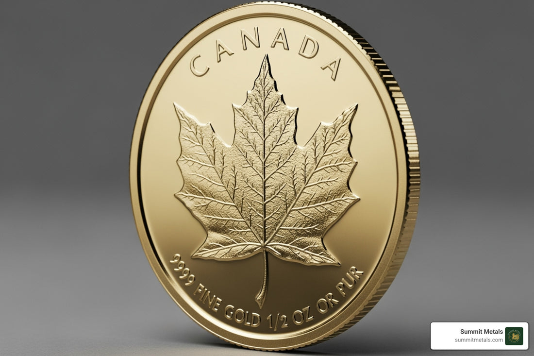 Invest in Gold: Top Retailers for 1/2 oz Maple Leaf Coins