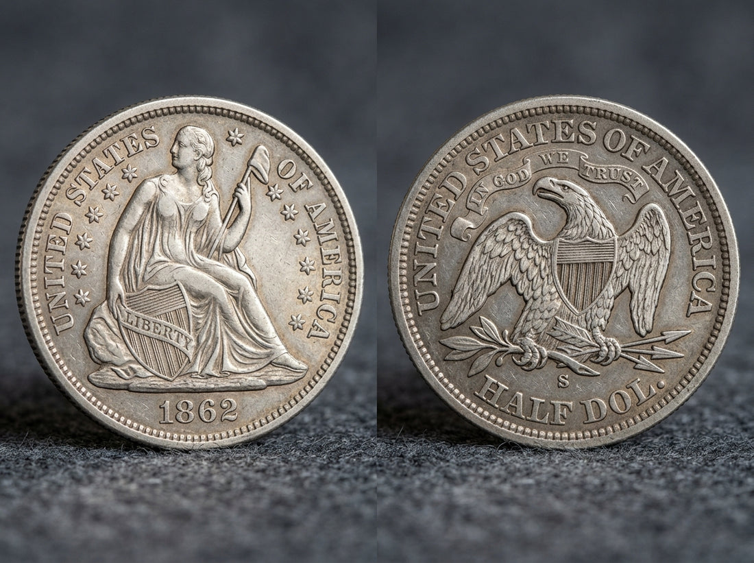 1862-S Seated Liberty Half Dollar: Price and History
