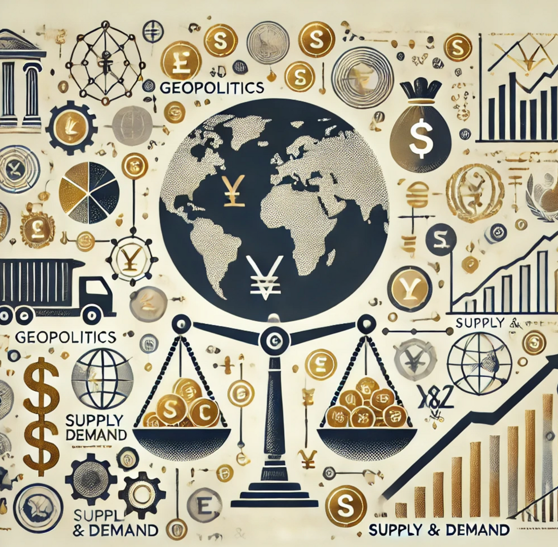 Key Factors Influencing Gold & Silver Prices (Supply, Demand, Geopolitics)