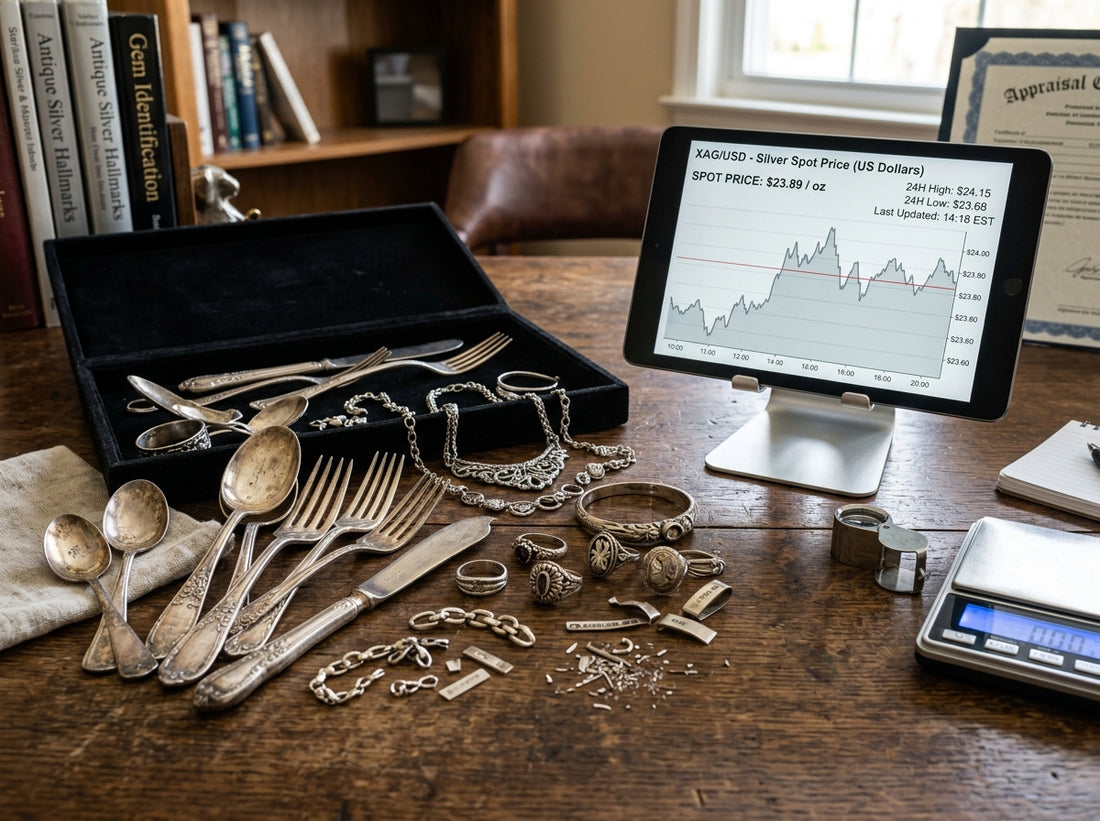 Calculating the Real Value of Your Sterling Silver Collection