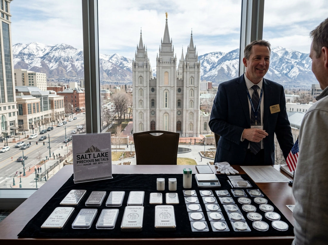 Utah's Golden Ticket: Navigating Salt Lake City's Coin and Bullion Market