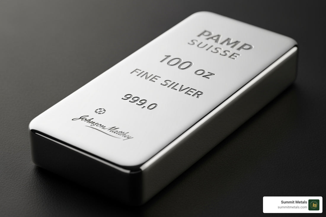 Heavy Metal: Your Guide to 100 oz Silver Bar Investments