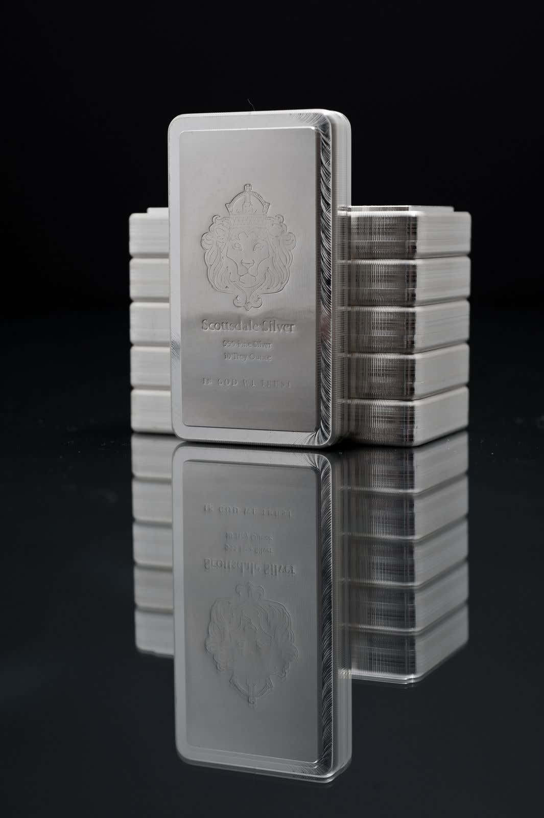 Scottsdale Mint Stacker Silver Bar