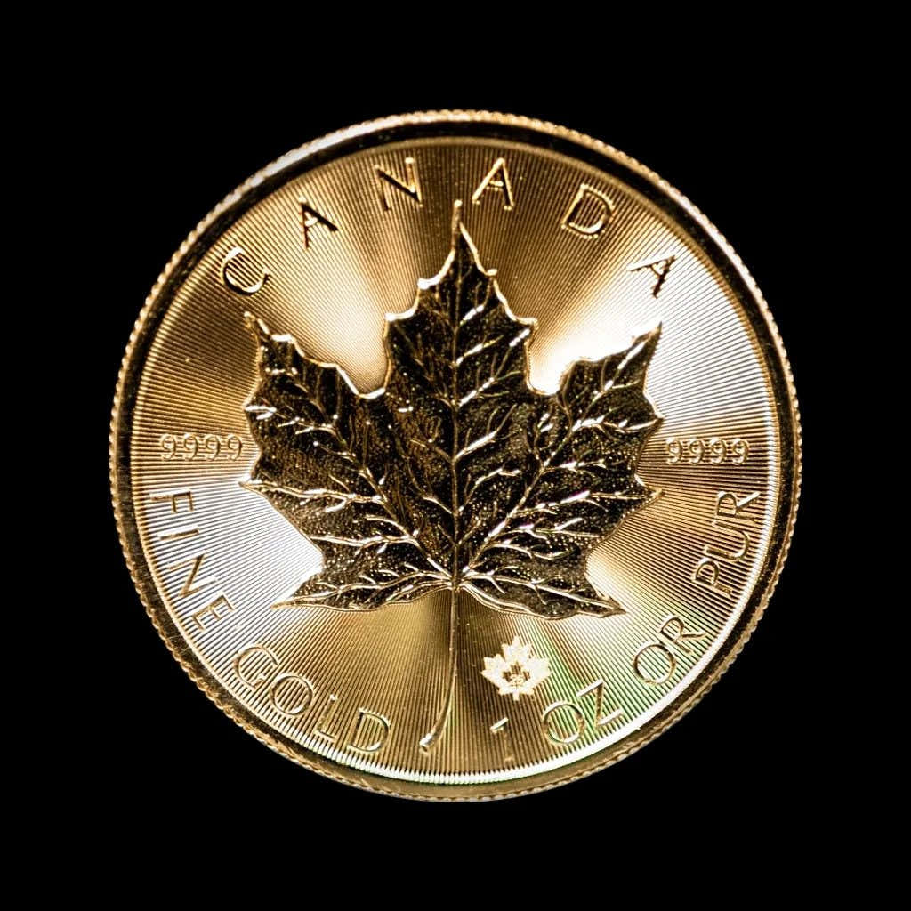 Canadian Gold Maple Leaf - Summit Metals