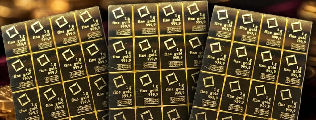 1 Gram Gold Bars - Summit Metals