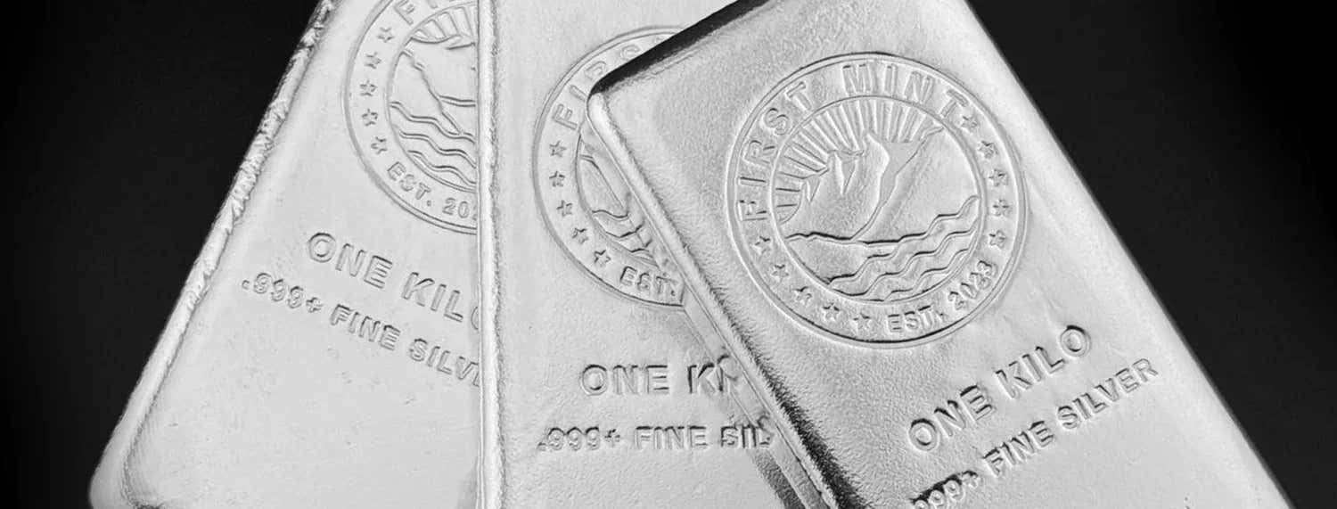 1 Kilo Silver Bars