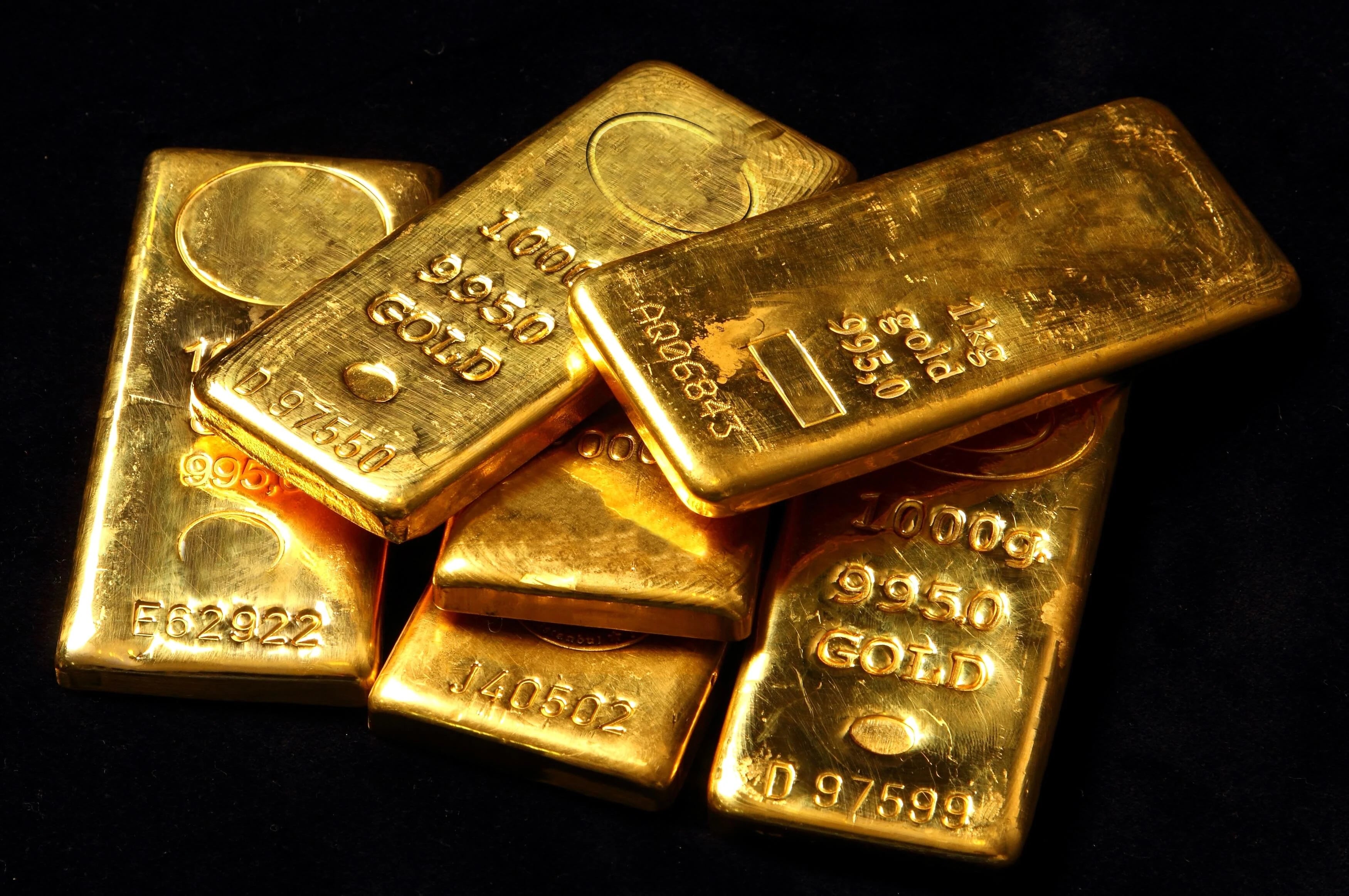 Kilo gold bars