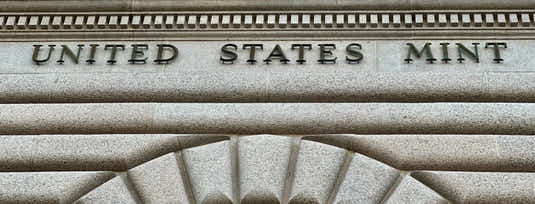US mint logo