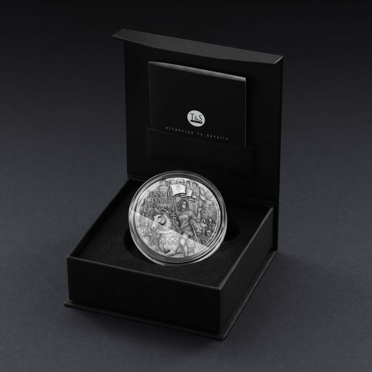 Jeanne d'Arc 2 oz Silver Coin 2025 – T&S Coin (image 8)