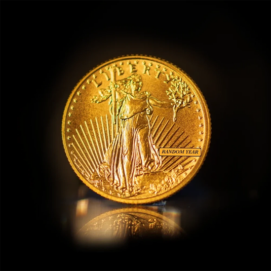 1/10 oz American Gold Eagle BU (Random Year) - Summit Metals